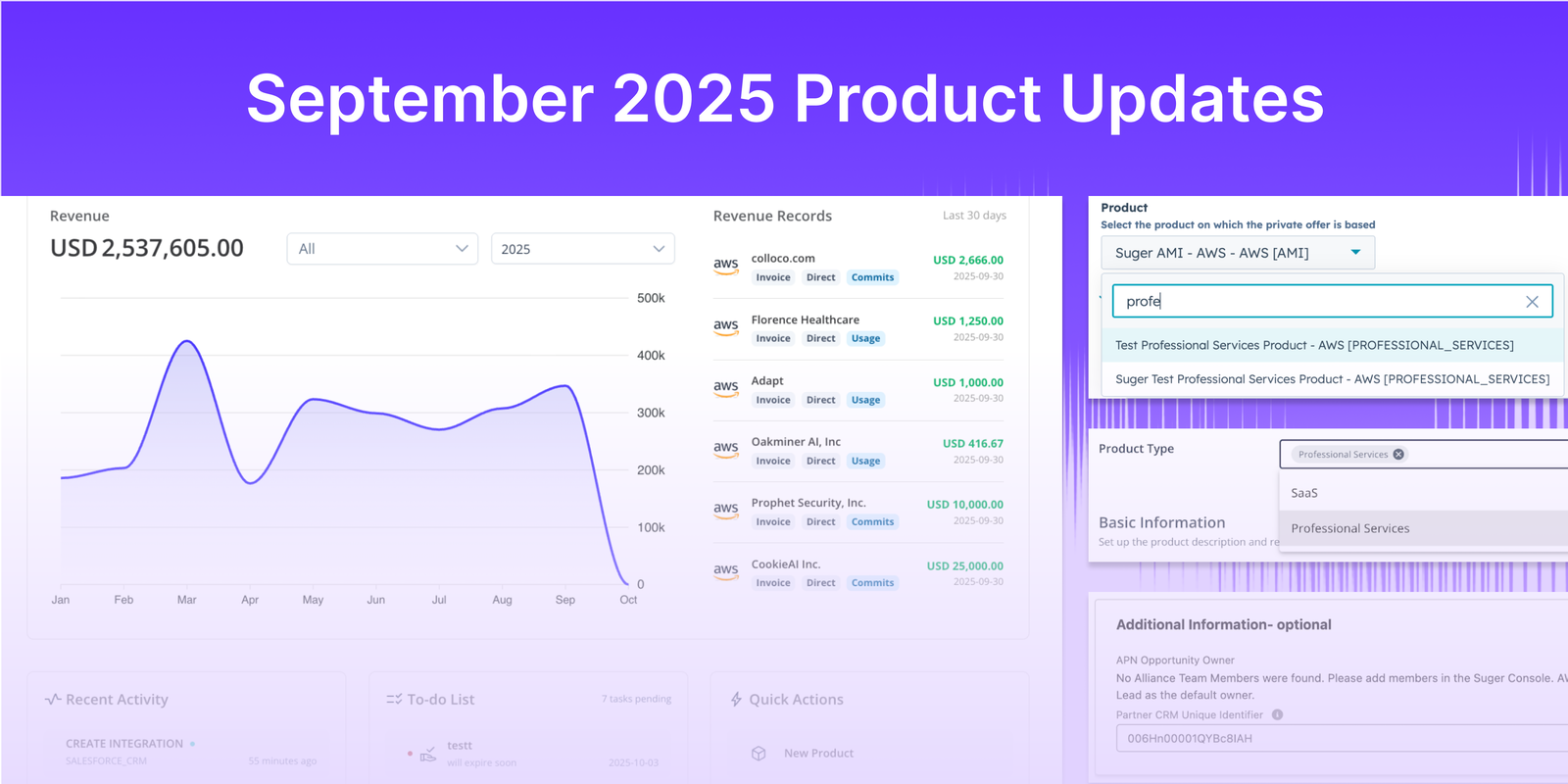 Product Updates: September 2025