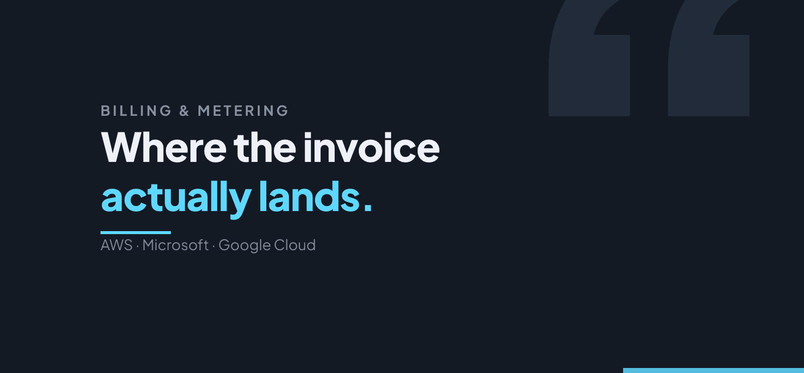 Cloud Marketplace Invoices: A Buyer Handoff Guide